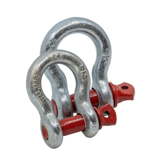 Manilles de levage galvanisées